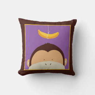 Monkey och Banana Kudde