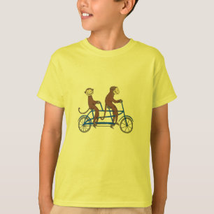 Monkey på Bike Shirt T