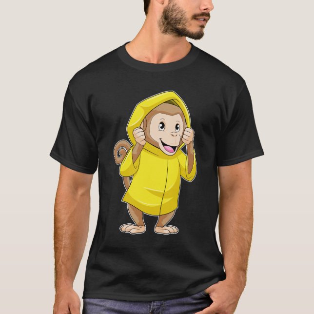 Monkey på Rining med Rainrock T Shirt (Framsida)