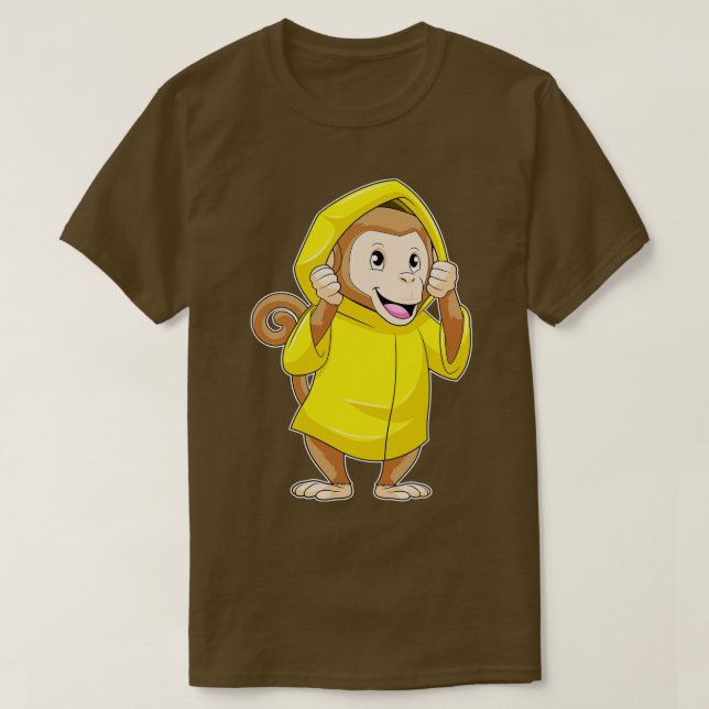 Monkey på Rining med Rainrock T Shirt (Design framsida)