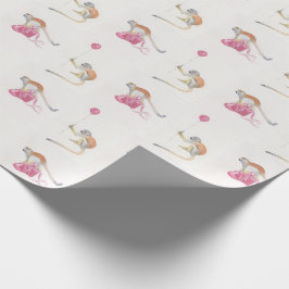 Monkey Party Birthday Cadeaupapier II Presentpapper