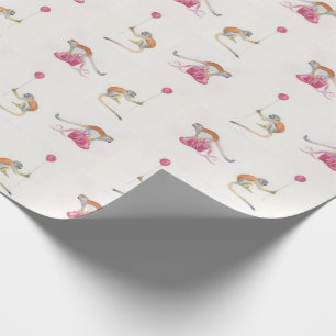 Monkey Party Birthday Gift Wrap Presentpapper
