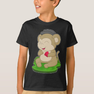Monkey Poker Poker-kort T Shirt