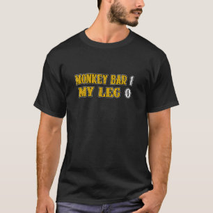 Monkey Pub för Brken Leg Consolation Goodie T Shirt