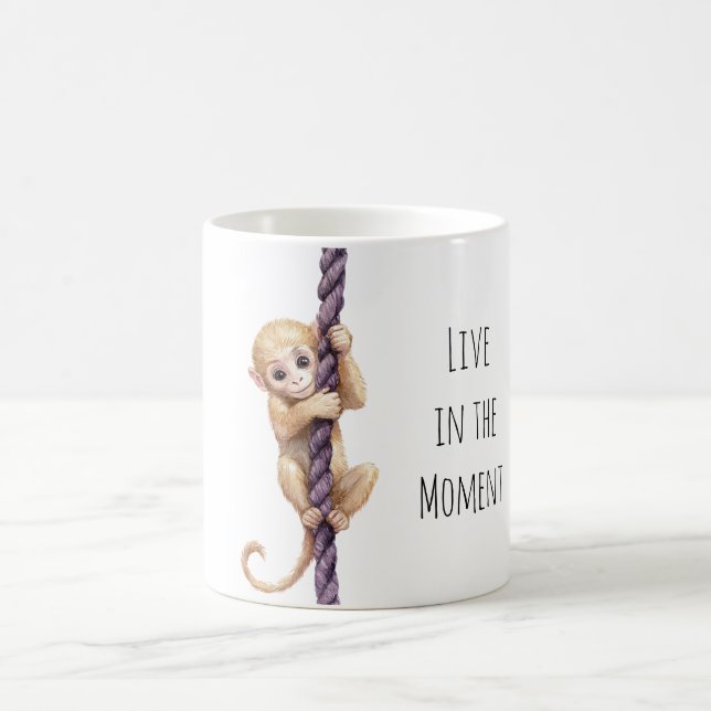 Monkey Purple Rope Kaffemugg (Center)