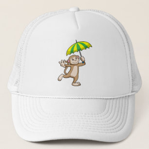Monkey Rain Umbrella Keps