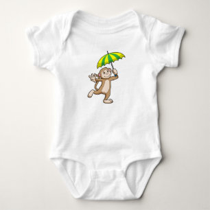 Monkey Rain Umbrella T Shirt