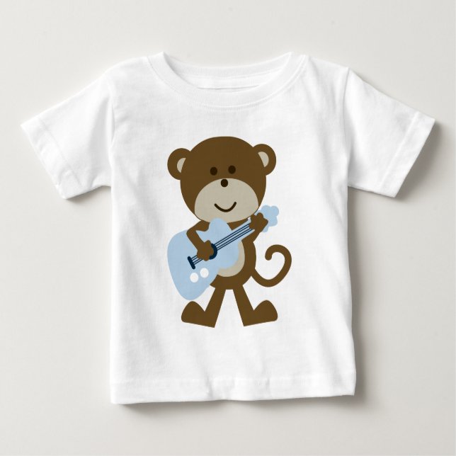 Monkey Rocker/Rockstar T-shirt (Framsida)