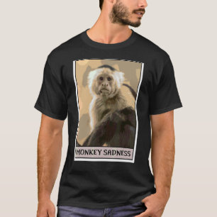 Monkey Sadness Monkey Gråter PM T Shirt