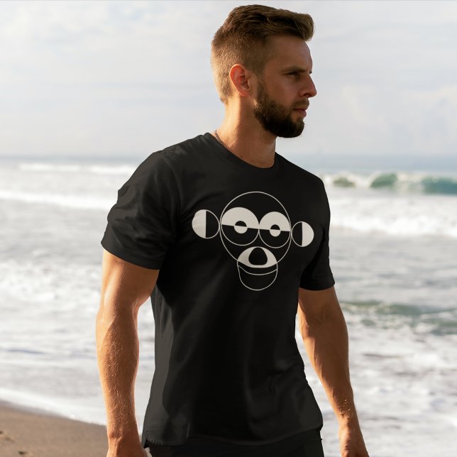 Monkey Saru Zodiac-tecken T Shirt (Skapare uppladdad)