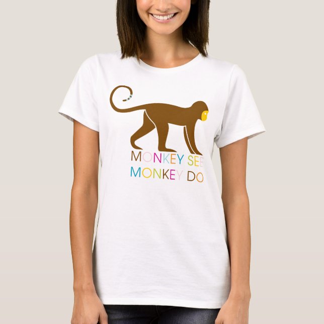 Monkey See Shirt T (Framsida)