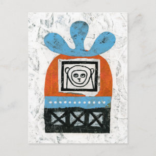 Monkey Seed All Postcard Vykort