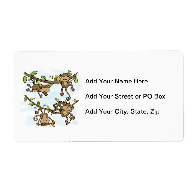 Monkey Shine Fraktsedel (Framsidan)