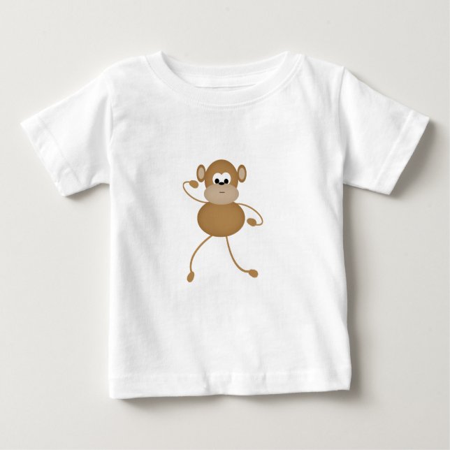 Monkey Shirt T Shirt (Framsida)