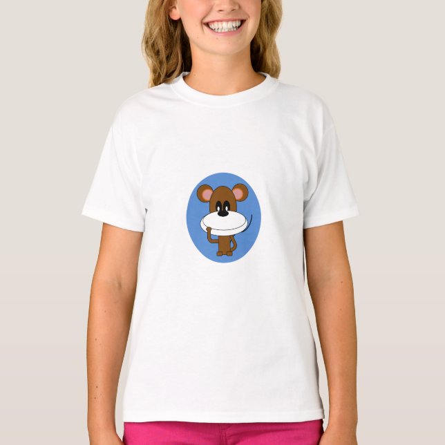 Monkey Shirt Tee Shirt (Framsida)
