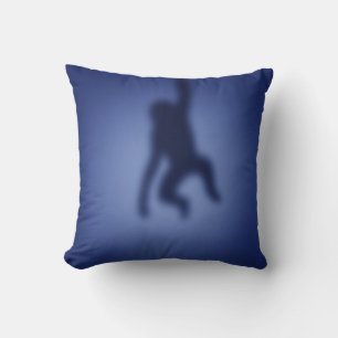 Monkey silhouette kudde