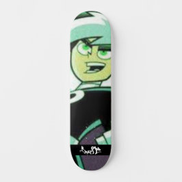 Monkey Skate Co x Danny Phantom Deck Mini Skateboard Bräda 18,5 Cm