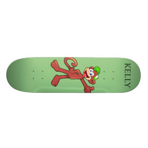 Monkey-skateboard, eget namn. mini skateboard bräda 18,5 cm