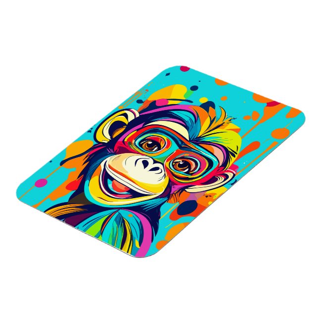 Monkey Smiling Magnet (Vänstra Sidan)