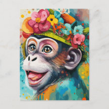 Monkey Smiling