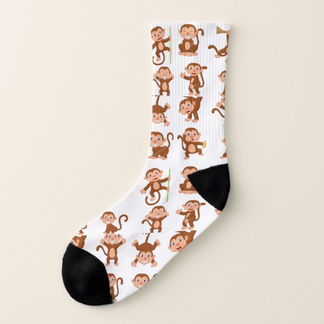Monkey Socks  Strumpor (Vänster utanför)