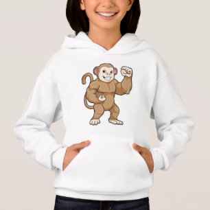Monkey som Bodybyggder i Bodybuilding T Shirt