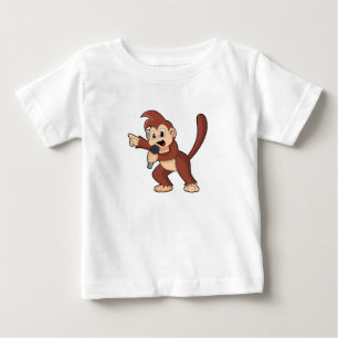Monkey som Singer med Microphone.PNG T Shirt