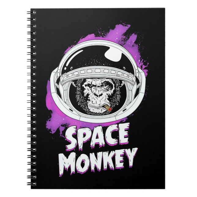 Monkey Space-apa Anteckningsbok (Framsidan)