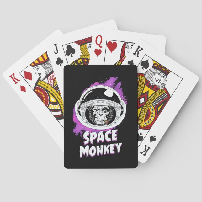 Monkey Space-apa Casinokort (Baksidan)
