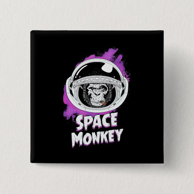 Monkey Space-apa Knapp (Framsida)