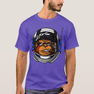 Monkey Space Astronaut T Shirt