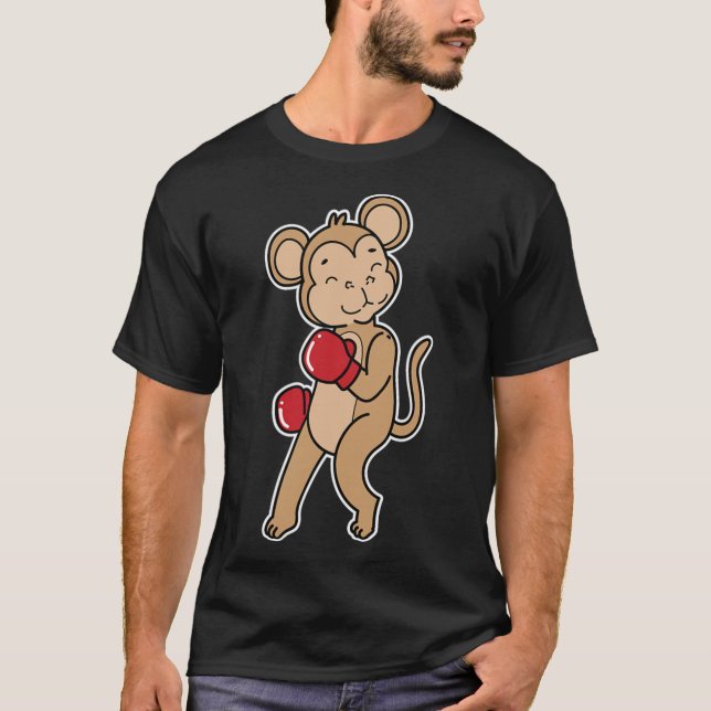 Monkey startar t shirt (Framsida)
