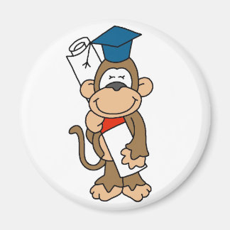 Monkey Student Tshirts och presenter Magnet