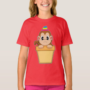 Monkey Sundae T Shirt