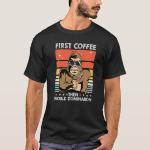 Monkey Sunglass Animal Primat Ape Monkey T Shirt
