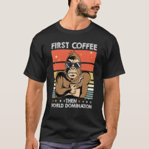 Monkey Sunglass Animal Primat Ape Monkey T Shirt