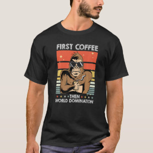 Monkey Sunglass Animal Primat Ape Monkey T Shirt