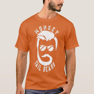 Monkey Svan Beard Monkey Svan Beard Funny Beard Cl T Shirt