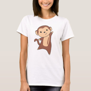 Monkey Sweet Animals in the Jungle Funny Monkey T Shirt