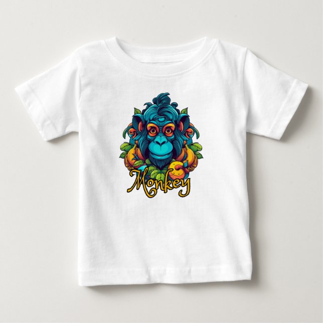 Monkey T Shirt (Framsida)