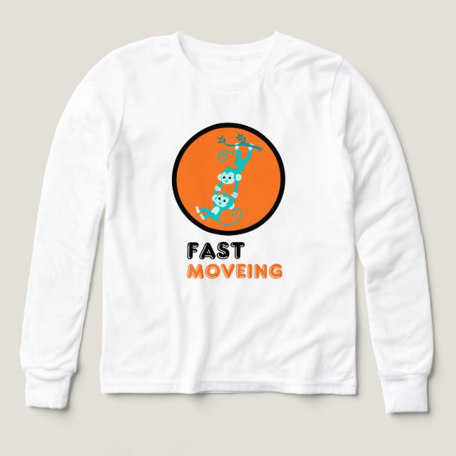 Monkey T-shirt (Design framsida)