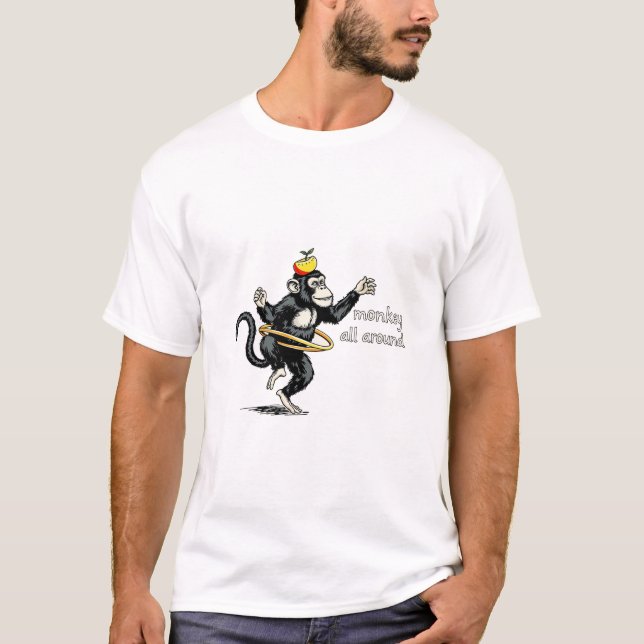 Monkey T Shirt (Framsida)