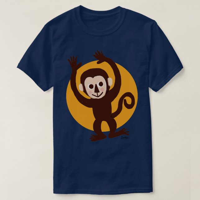 Monkey T Shirt (Design framsida)