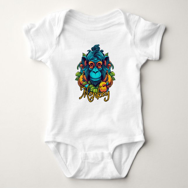 Monkey T Shirt (Framsida)