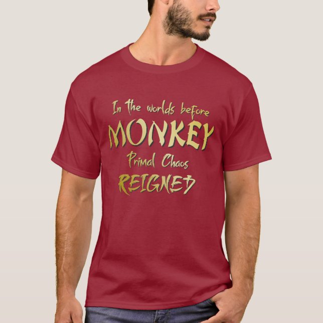 Monkey T Shirt (Framsida)