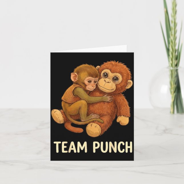 Monkey Team Punch Japan Kort (Framsida)