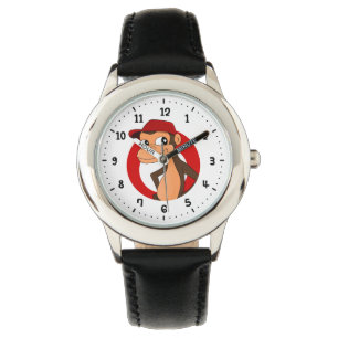 Monkey tecknad watch armbandsur
