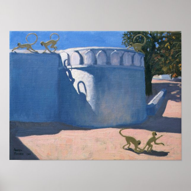 Monkey Temple India 2000 Poster (Framsidan)