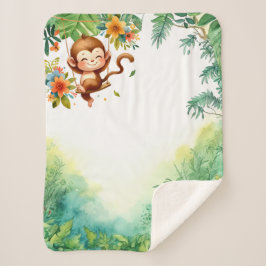 Monkey Tummy Time Mat Äventyr
