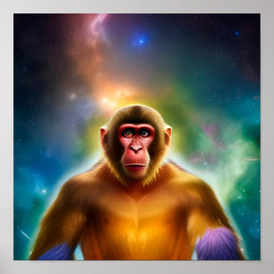 Monkey (två) poster